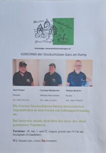 Jugendschnuppertraining