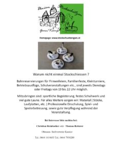 Stockschiessen-einladung